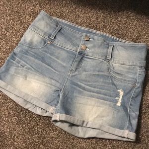 High Waisted Jean Shorts